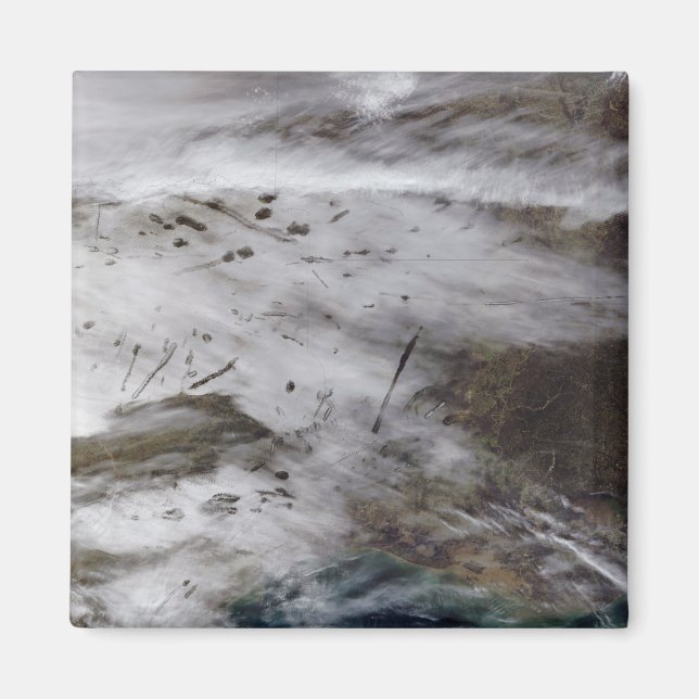 Aircraft dissipation trails magnet (Front)