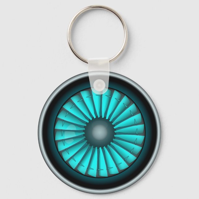 Aircraft engine. key ring (Front)