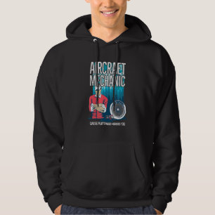 Aircraft Engineering Quote For An Aeroplane Mechan Hoodie