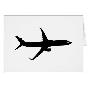 Aircraft Jetliner Black Flight Customise Colour