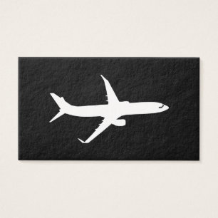 Aircraft JetLiner White Silhouette Flying
