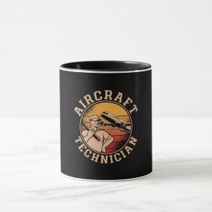 Aircraft Mechanic Aircraft Technician Aviation Mug