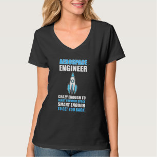 Aircraft Mechanic And Engineering Aerospace Engine T-Shirt