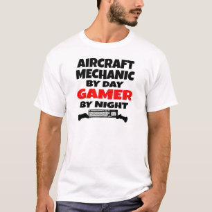 Aircraft Mechanic Gamer T-Shirt