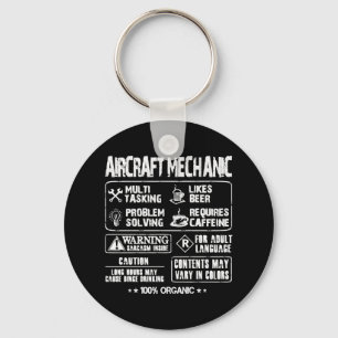 Aircraft mechanic - Mechanic multi tasking t - s Key Ring