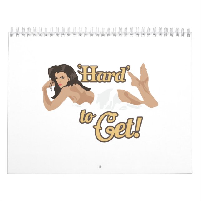 Aircraft Nose Art Hard To Get Gift Idea Calendar (Cover)