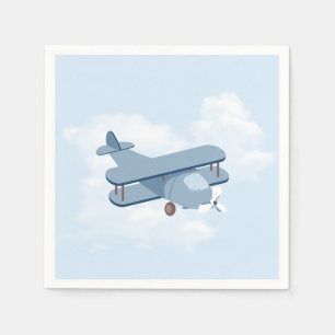 Aircraft Pilot Boy's Birthday Napkin