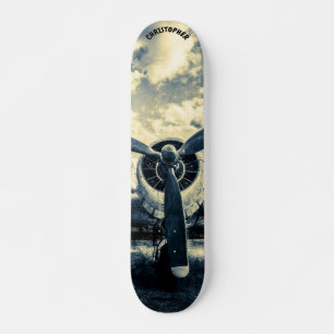 Aircraft Propeller. The Call Of The Sky Skateboard