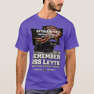 Aircraft rier USS Leyte CV32 T-Shirt