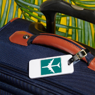 Aircraft Symbol Luggage Tag