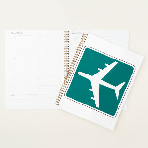 Aircraft Symbol Spiral Planner
