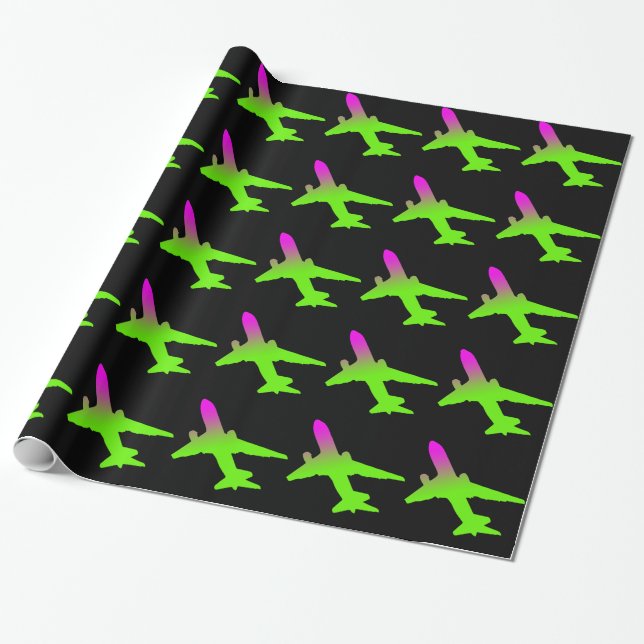 Aircraft Wrapping Paper (Unrolled)