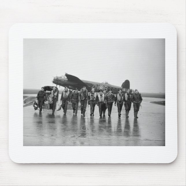 Aircrew 106 Lancaster Bomber RAF Mouse Mat (Front)