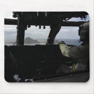 Aircrews approach Farallon Island Mouse Mat