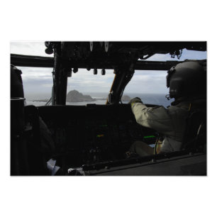 Aircrews approach Farallon Island Photo Print