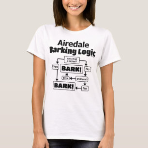 Airedale Barking Logic T-Shirt