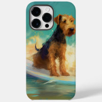 Airedale Beach Surfing Painting 