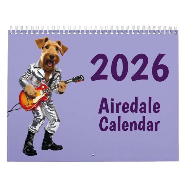 Airedale Calendar (Cover)