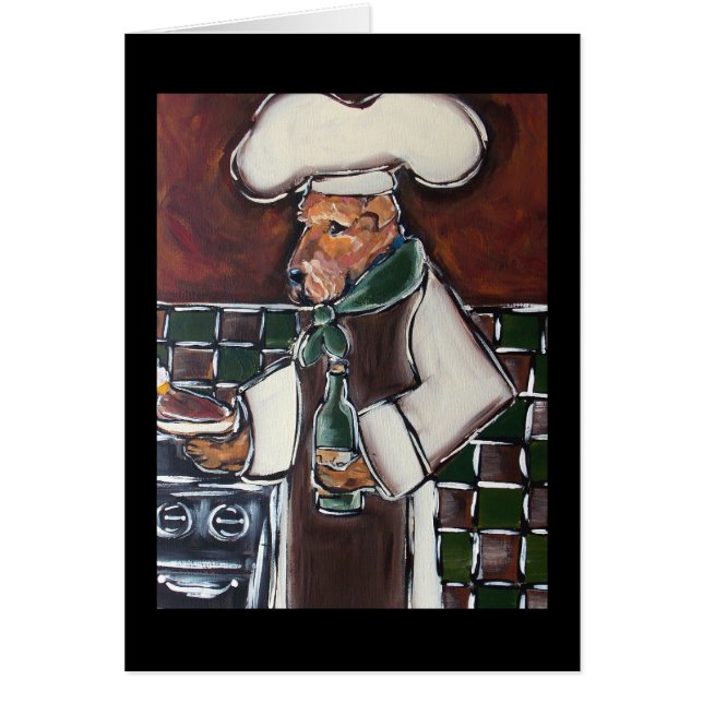 Airedale Chef (Front)