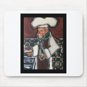 Airedale Chef Mouse Mat