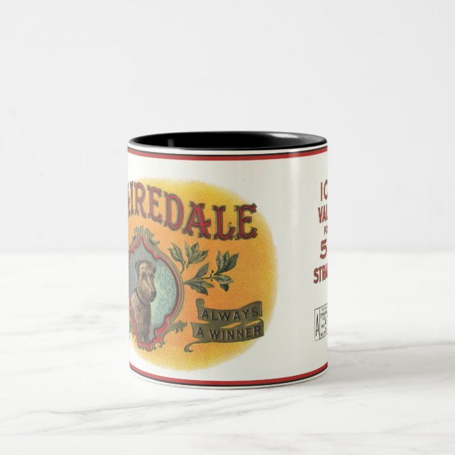 Airedale Dog Mug (Center)