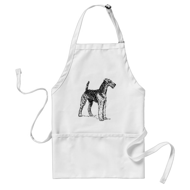 Airedale Dog Standard Apron (Front)