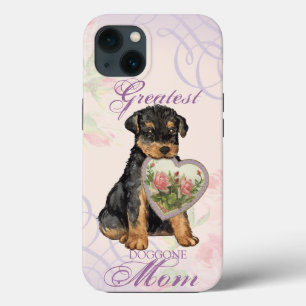 Airedale Heart Mum iPhone 13 Case