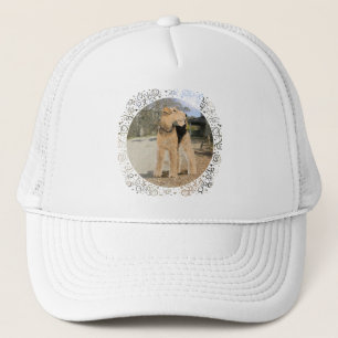 Airedale in the Stable Yard Trucker Hat