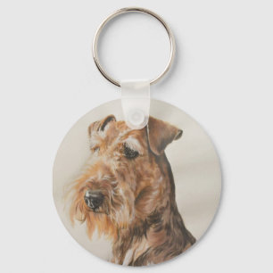 Airedale Key Ring
