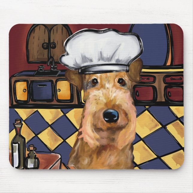 Airedale Mouse Mat (Front)