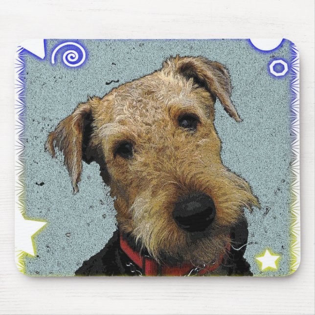 Airedale Mouse Pad (Front)