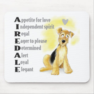 Airedale mousepad