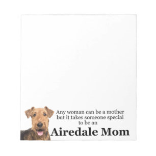 Airedale Mum Notepad