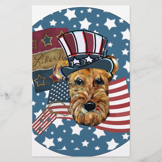 AIREDALE TERRIER (Front)