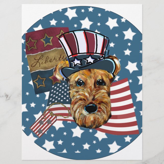 AIREDALE TERRIER (Front)