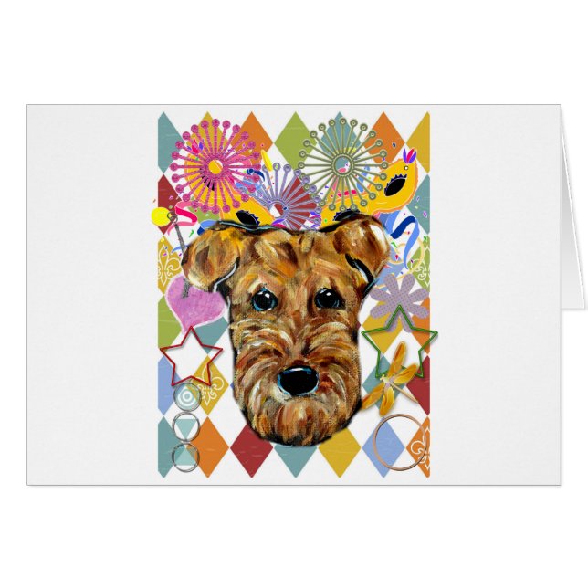 AIREDALE TERRIER (Front Horizontal)