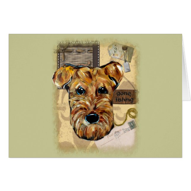 AIREDALE TERRIER (Front Horizontal)