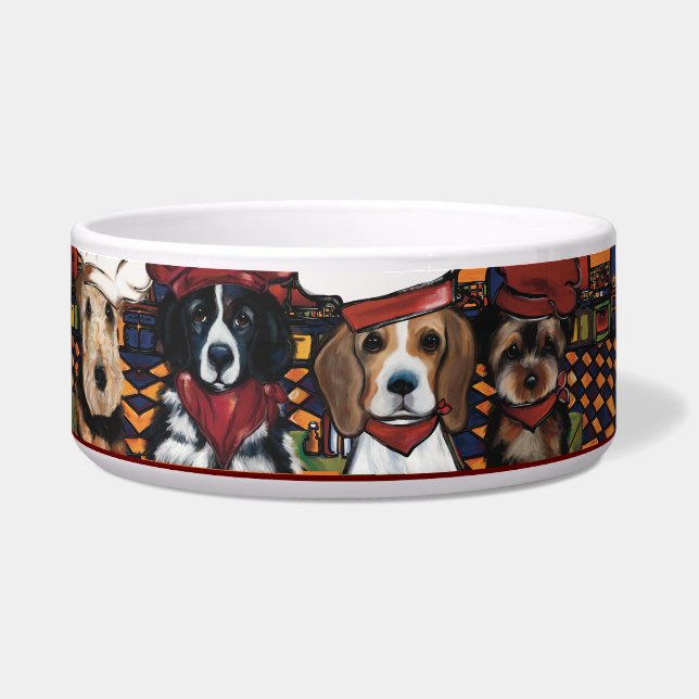 Airedale  Terrier     (Left)