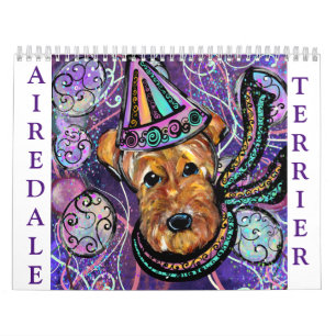 AIREDALE TERRIER 2026 CALENDAR