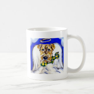 Airedale Terrier Angel Coffee Mug