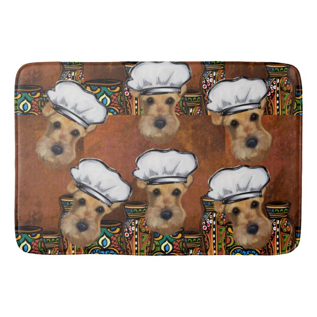 Airedale Terrier        Bath Mat (Front)