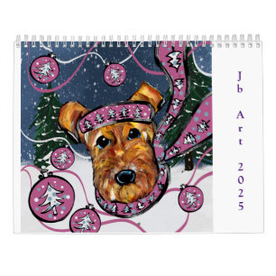 AIREDALE TERRIER CALENDAR