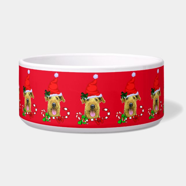 Airedale Terrier Christmas   (Front)