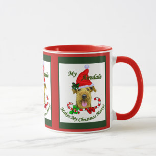 Airedale Terrier Christmas Gifts Mug