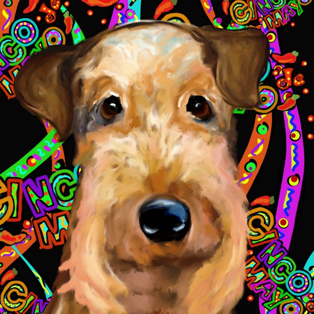  AIREDALE TERRIER         CROSSBODY BAG (Creator Uploaded)