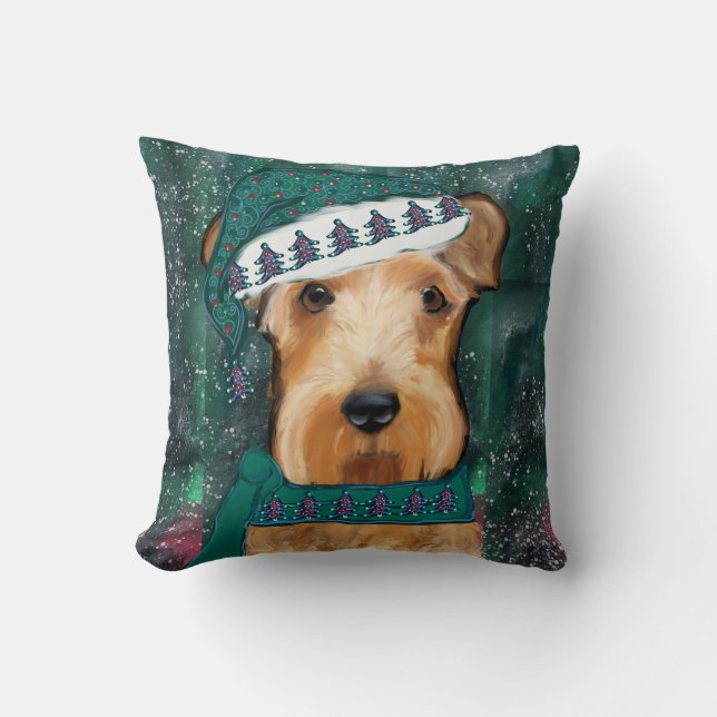 Airedale Terrier  Cushion (Front)