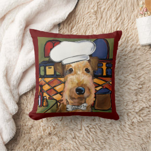 Airedale  Terrier Cushion