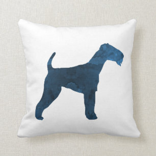 Airedale terrier cushion