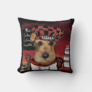 AIREDALE TERRIER  CUSHION