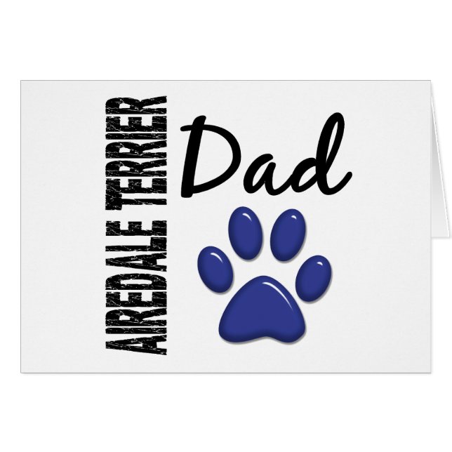 Airedale Terrier Dad 2 (Front Horizontal)